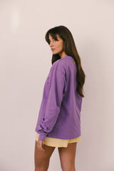 Lisboa Tee Long Sleeve Purple