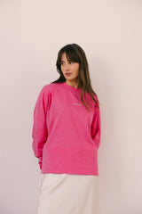 Sardines Tee Long Sleeve Pink