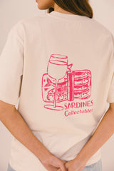 Sardines Tee short Sleeve Beige