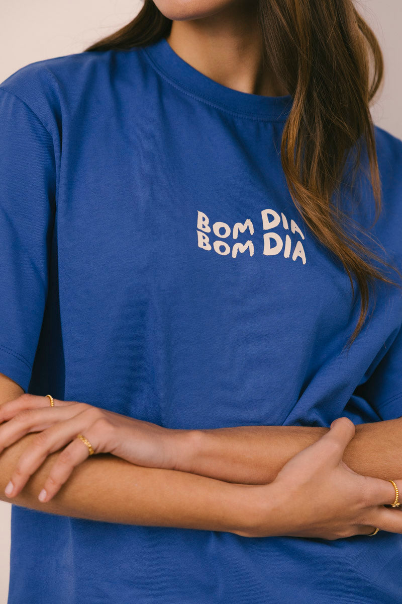 Sol Tee short Sleeve Blue