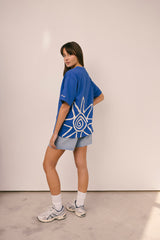 Sol Tee short Sleeve Blue