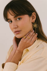 Azulejo Pinky Ring Gold Plated