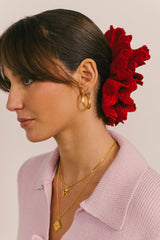 Sunset Hoop Gold Plated