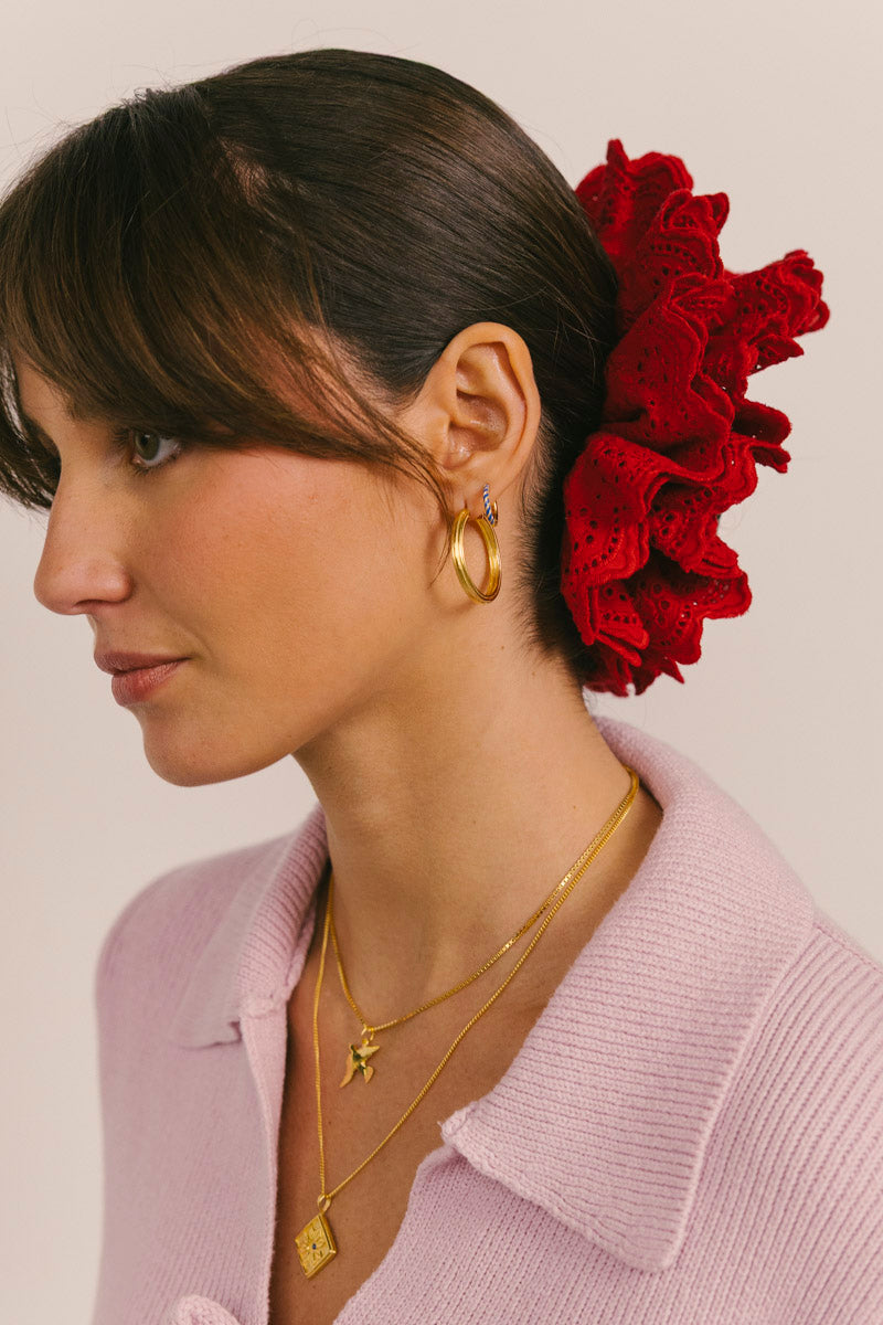 Sunset Hoop Gold Plated