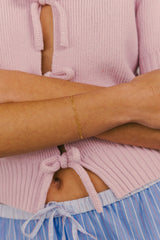 Heart Chain Bracelet Gold Plated