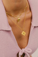 Lucky Swallow Necklace Gold Plated