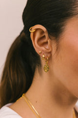 Rose Glow Stud Gold Plated