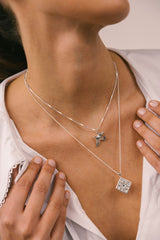 Lucky Swallow Necklace Silver