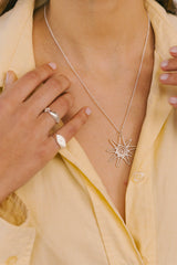 Sol Necklace Silver