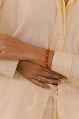 Heart Chain Bracelet Gold Plated