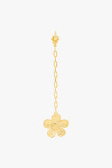 Botanic Chain Earring Gold Plated