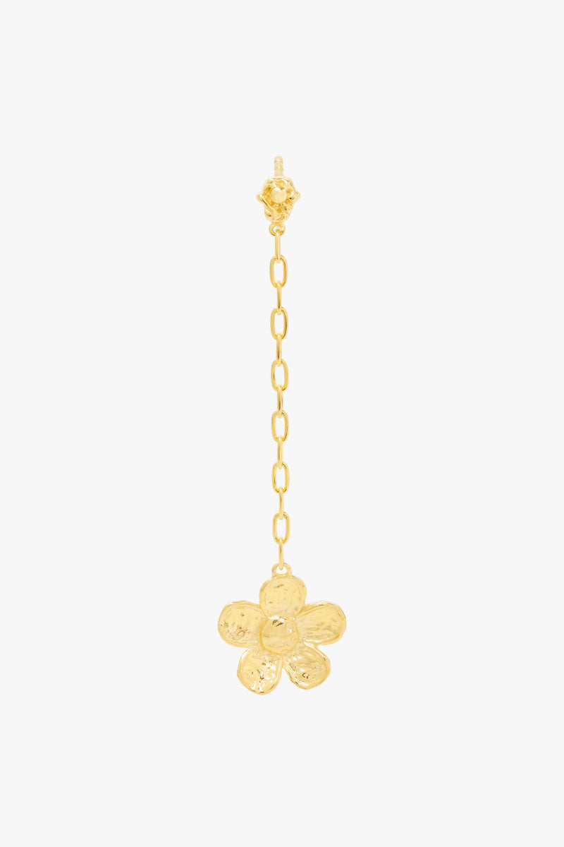 Botanic Chain Earring Gold Plated