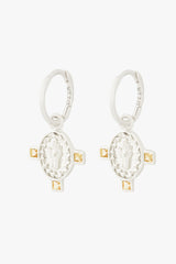 Divine Protection Earring Silver