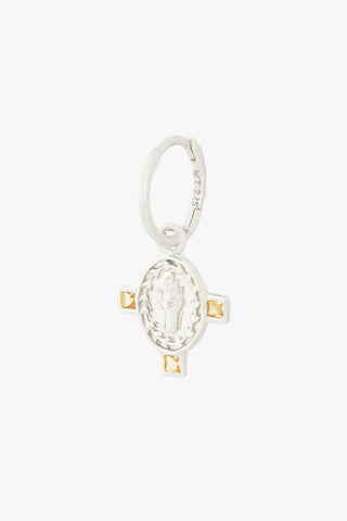 Divine Protection Earring Silver