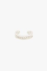Eclipse Ear Cuff Silver