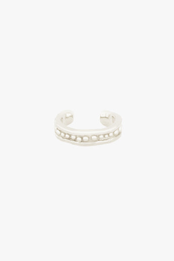 Eclipse Ear Cuff Silver