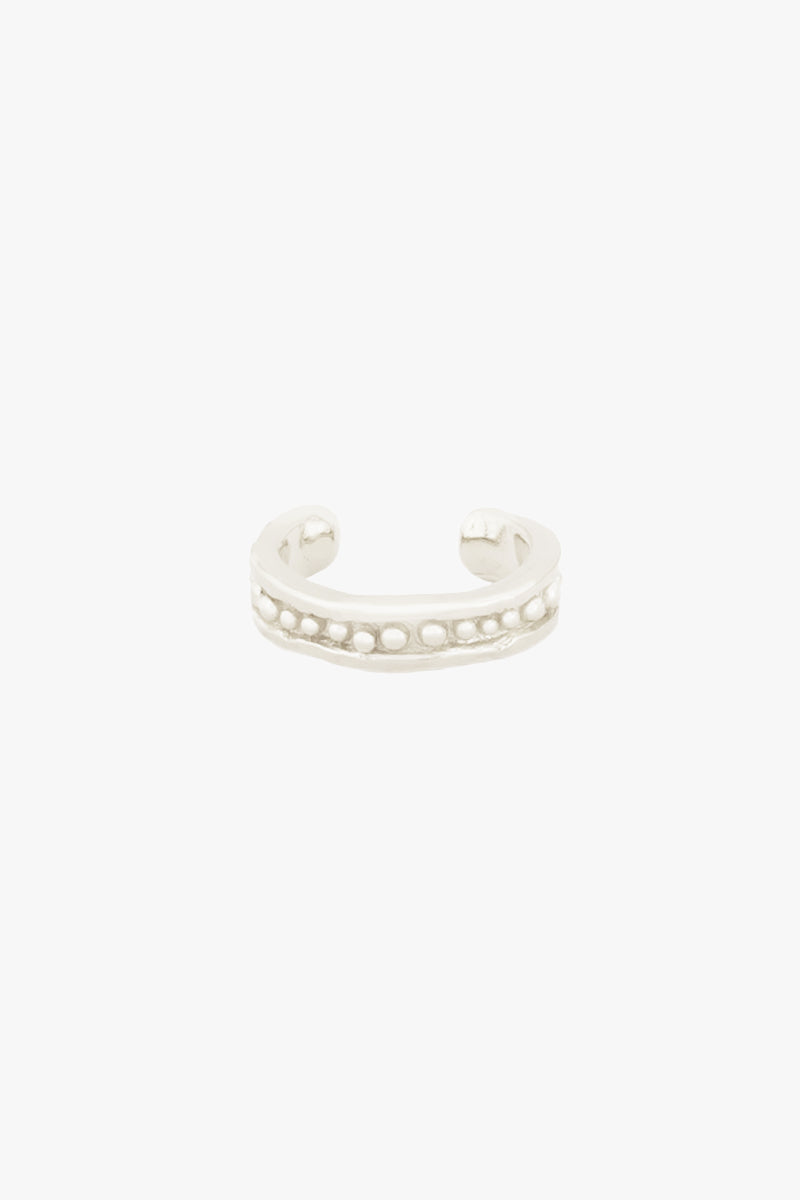 Eclipse Ear Cuff Silver