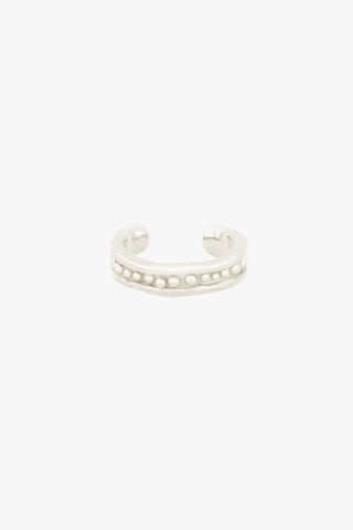 Eclipse Ear Cuff Silver