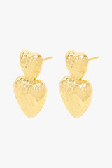 Entwined Love Earring Gold Plated