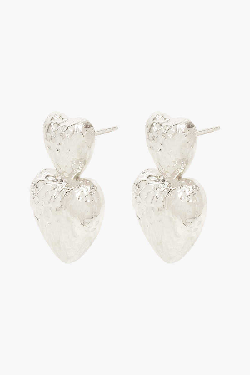 Entwined Love Earring Silver