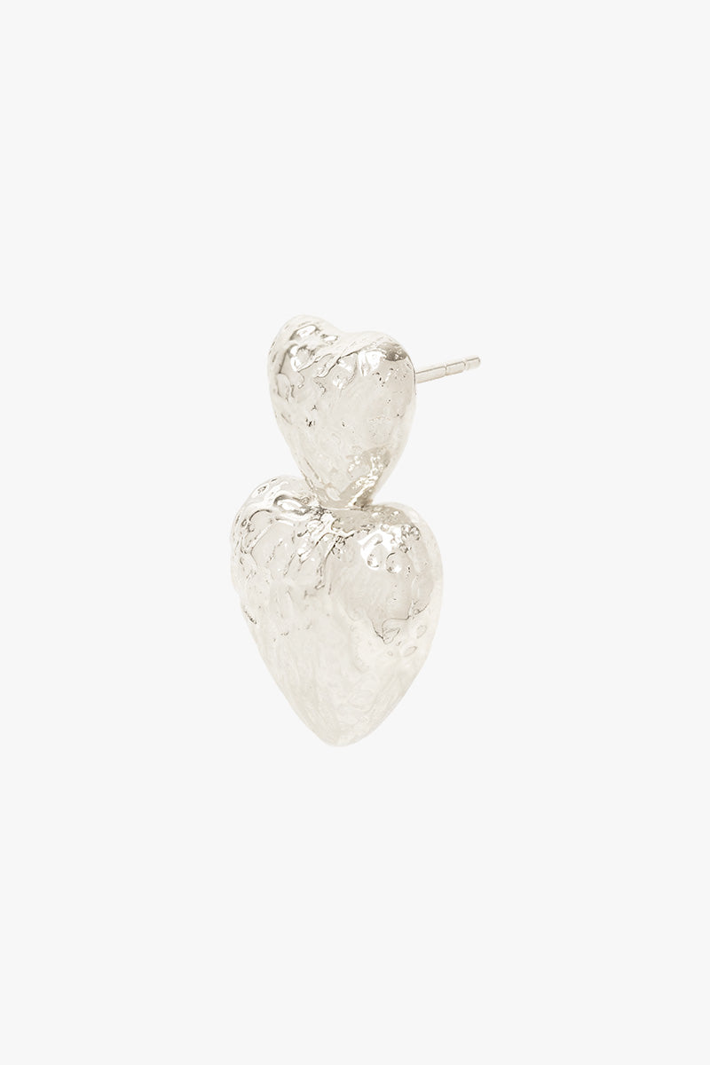 Entwined Love Earring Silver