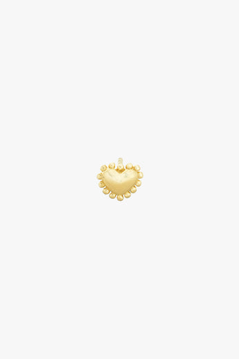 Eternal Heart Stud Gold Plated