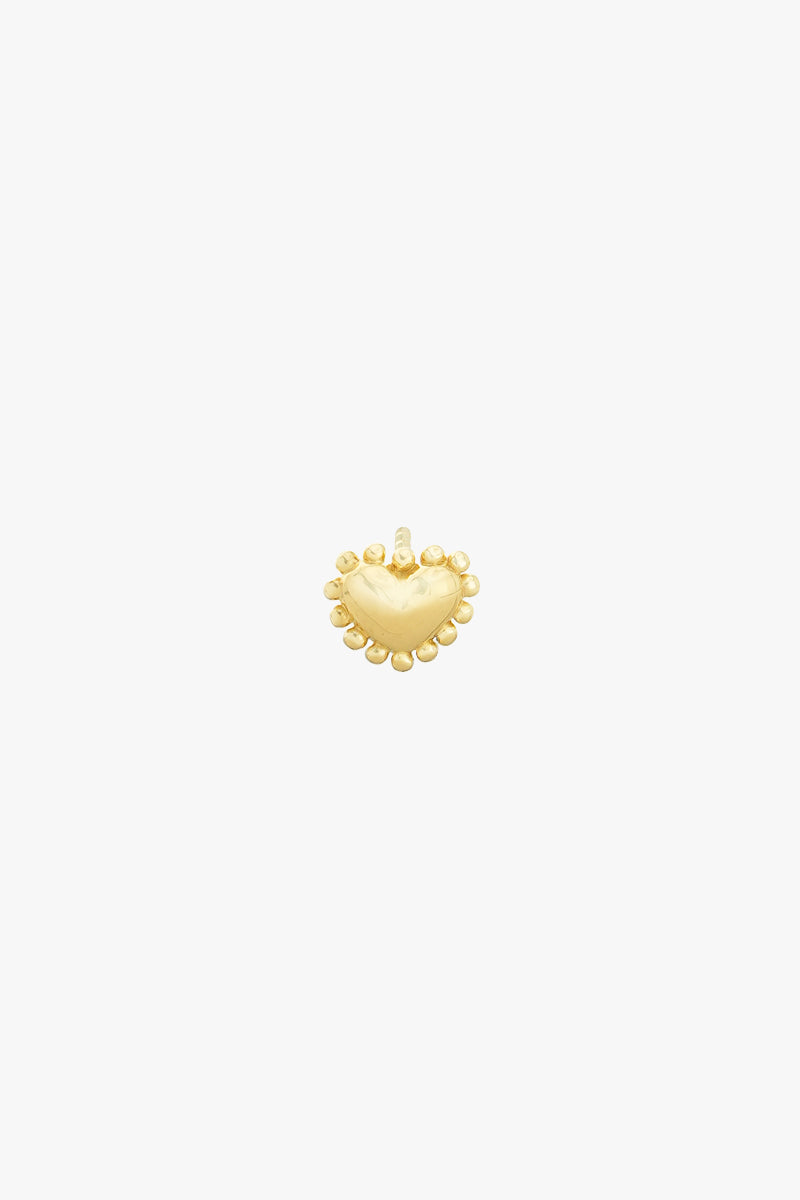 Eternal Heart Stud Gold Plated