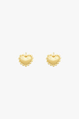 Eternal Heart Stud Gold Plated