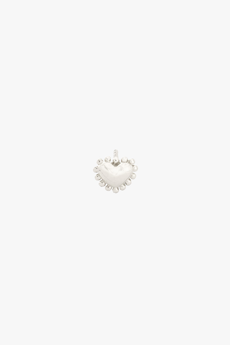 Eternal Heart Stud Silver