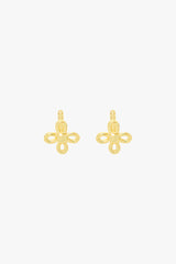 Flores Stud Gold Plated