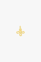 Flores Stud Gold Plated