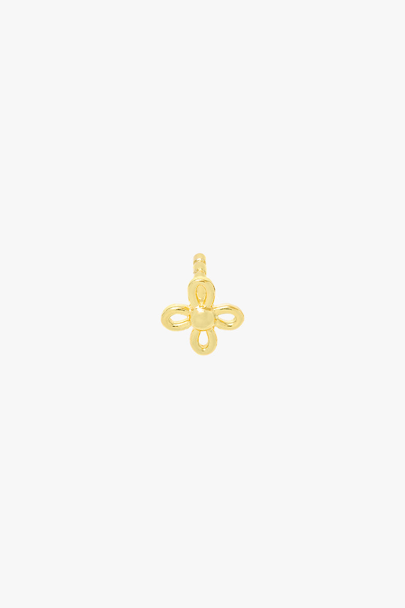 Flores Stud Gold Plated