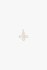 Flores Stud Silver