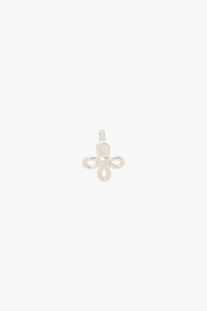 Flores Stud Silver