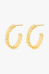 Flourish Hoop Gold Plated