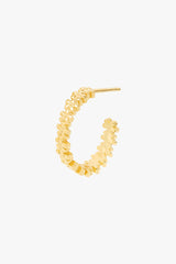 Flourish Hoop Gold Plated