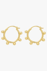 Franky Hoop Gold Plated