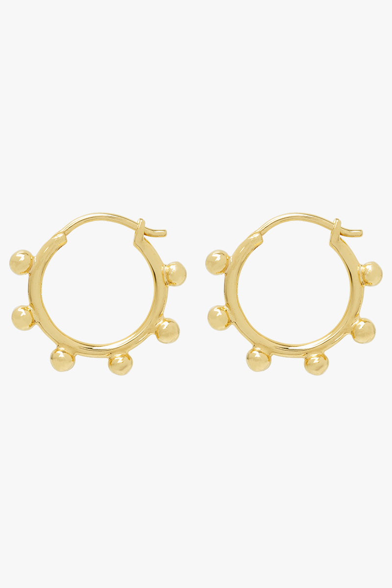Franky Hoop Gold Plated