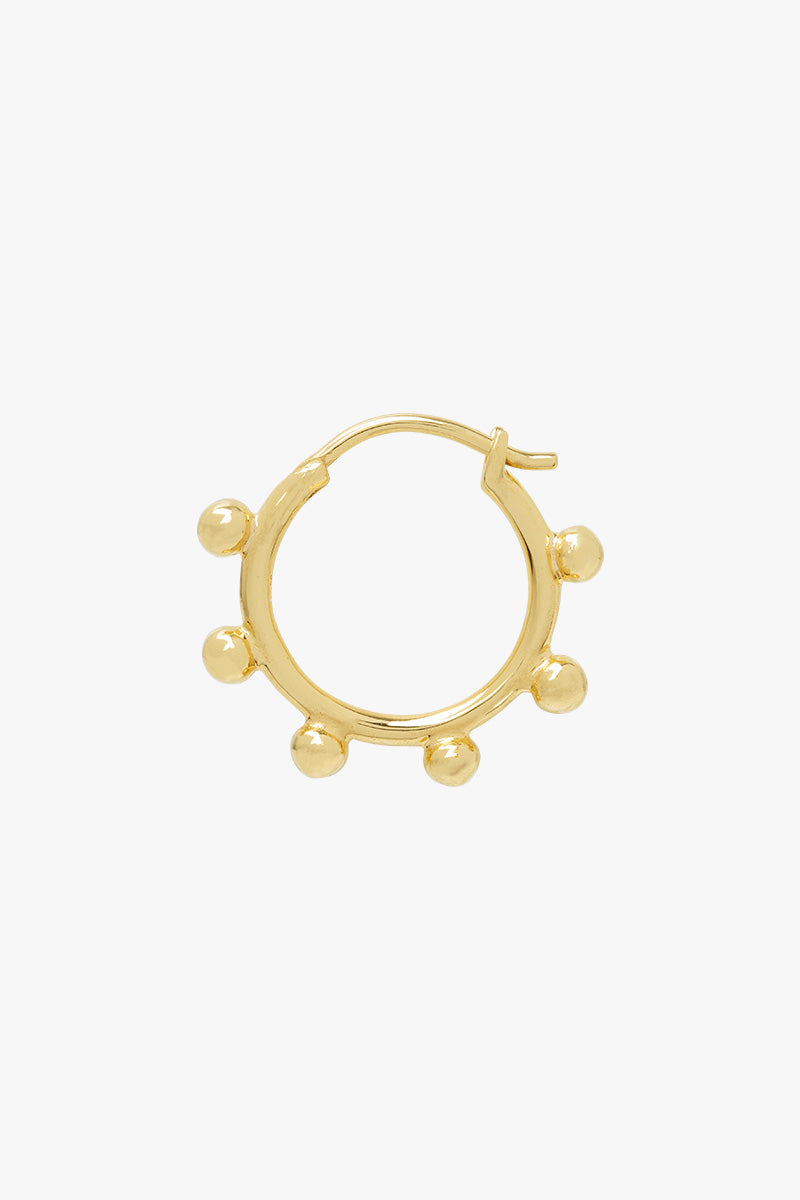 Franky Hoop Gold Plated