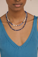 Naxos necklace gold plated (47 cm)