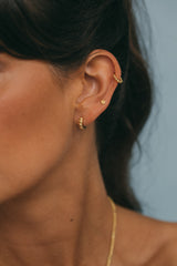 Helios stud gold plated