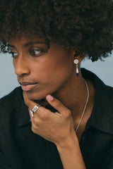 Olympia earring silver
