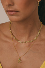 Yannis necklace gold plated