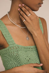 Irini necklace silver
