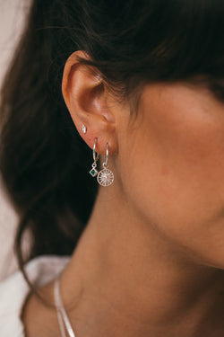 Ilios earring silver