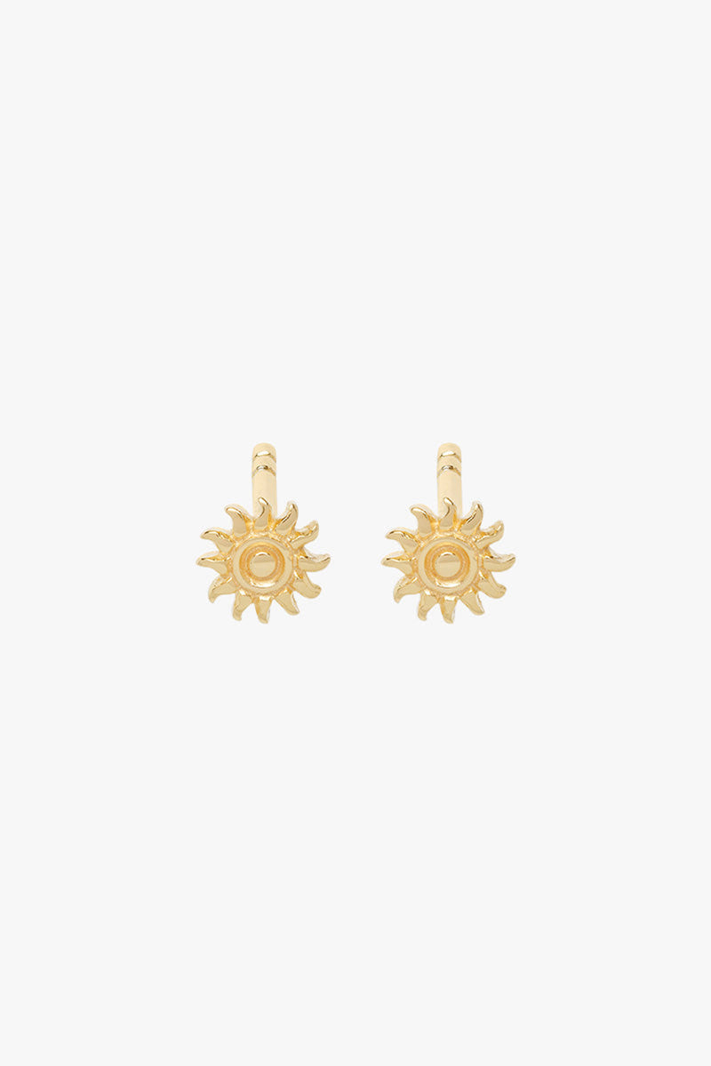 Helios stud gold plated