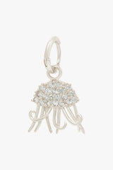 Medusa Hoop Earring Silver