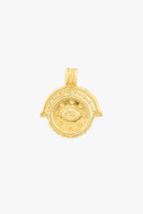 Queen Of Stars Double Sided Necklace Gold Plated