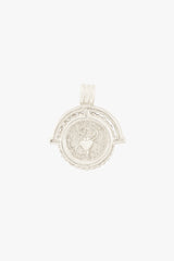 Queen Of Stars Double Sided Necklace Silver