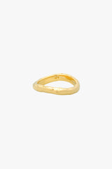 Rocky Stack Ring Gold Plated